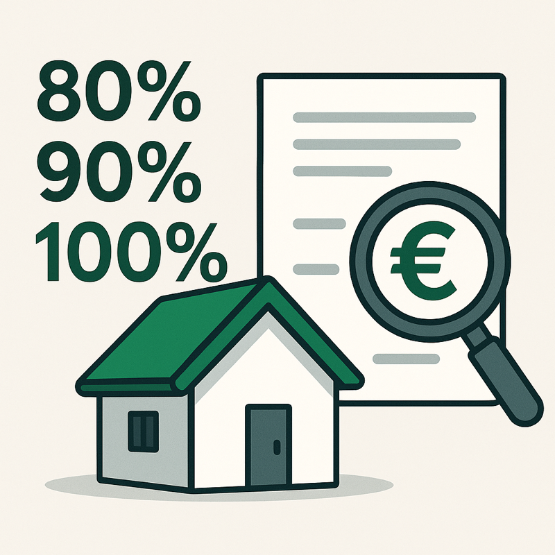 porcentaje de financiación hipoteca