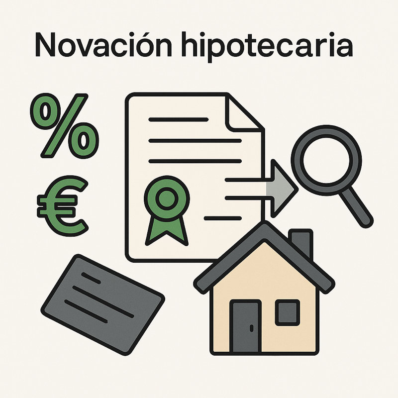 novación hipotecaria