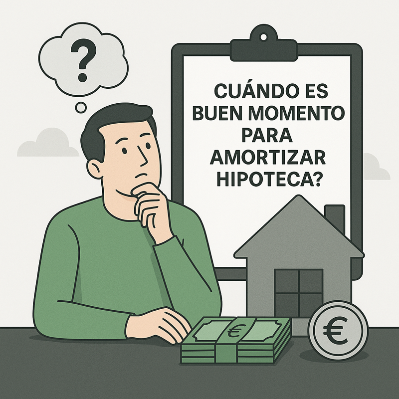 cuándo amortizar hipoteca